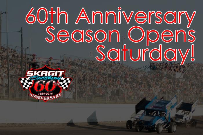 60th Anniversary Season Starts Saturday at Skagit Speedway
